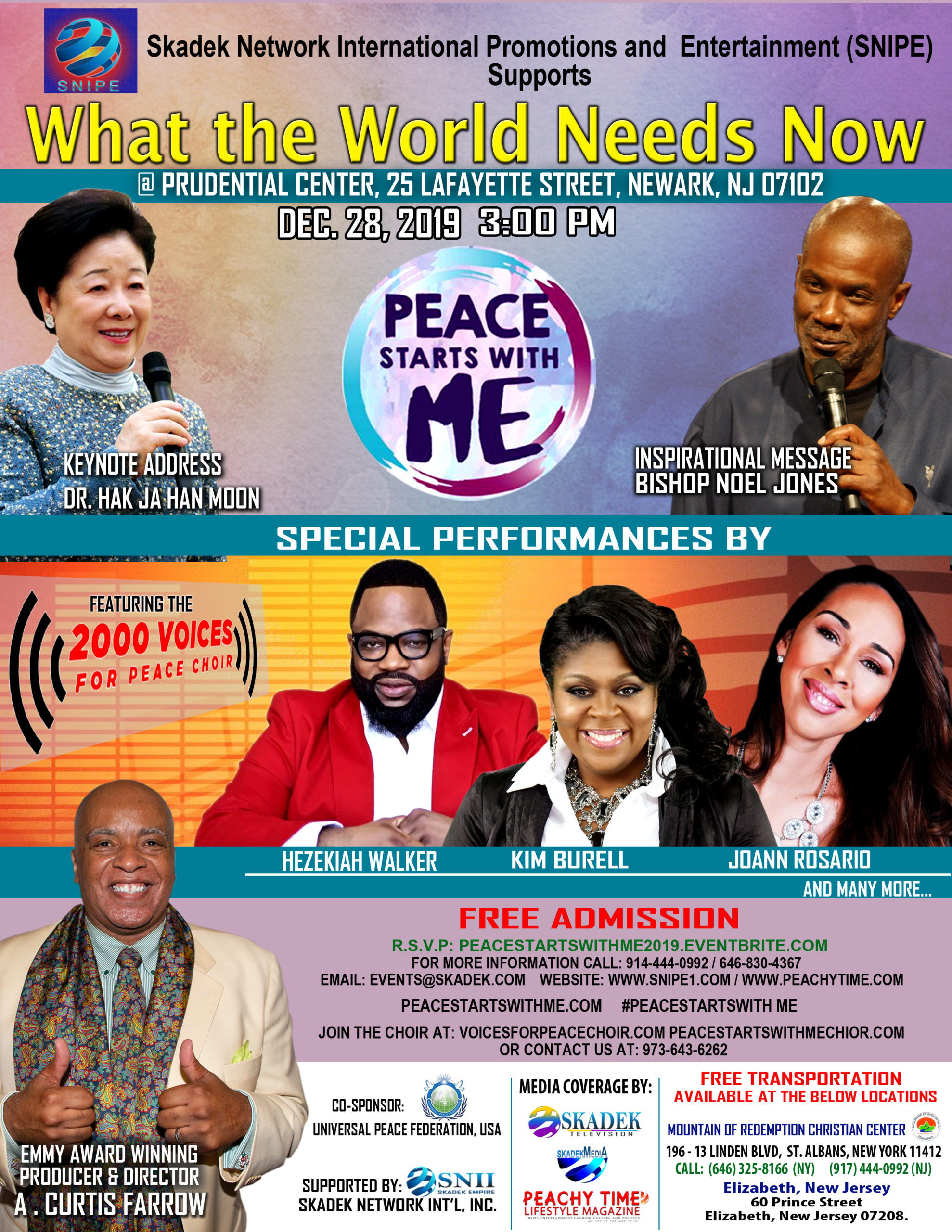 PEACE STARTS WITH ME CONCERT 2019 - UPDATED